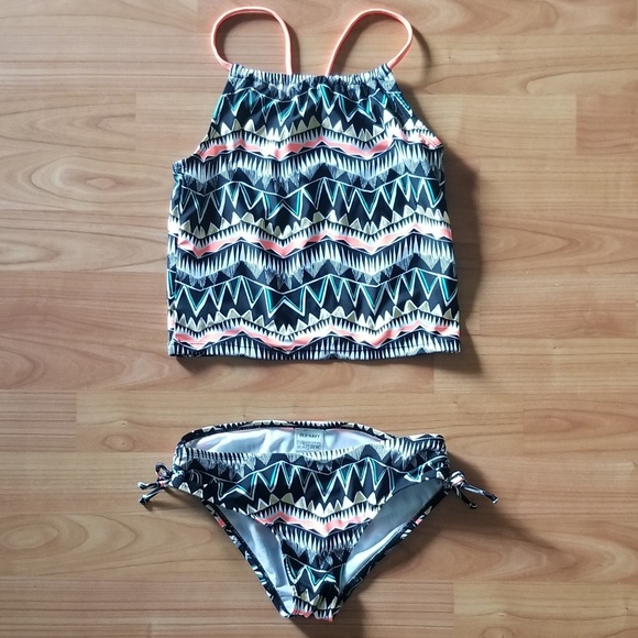 Girls Old Navy Tankini - Picture 1 of 4